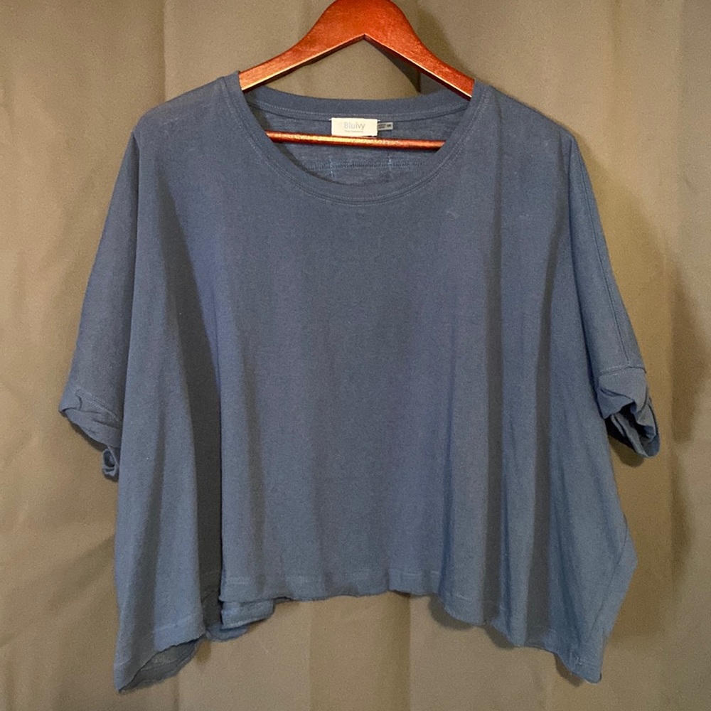 Bluivy crop top
